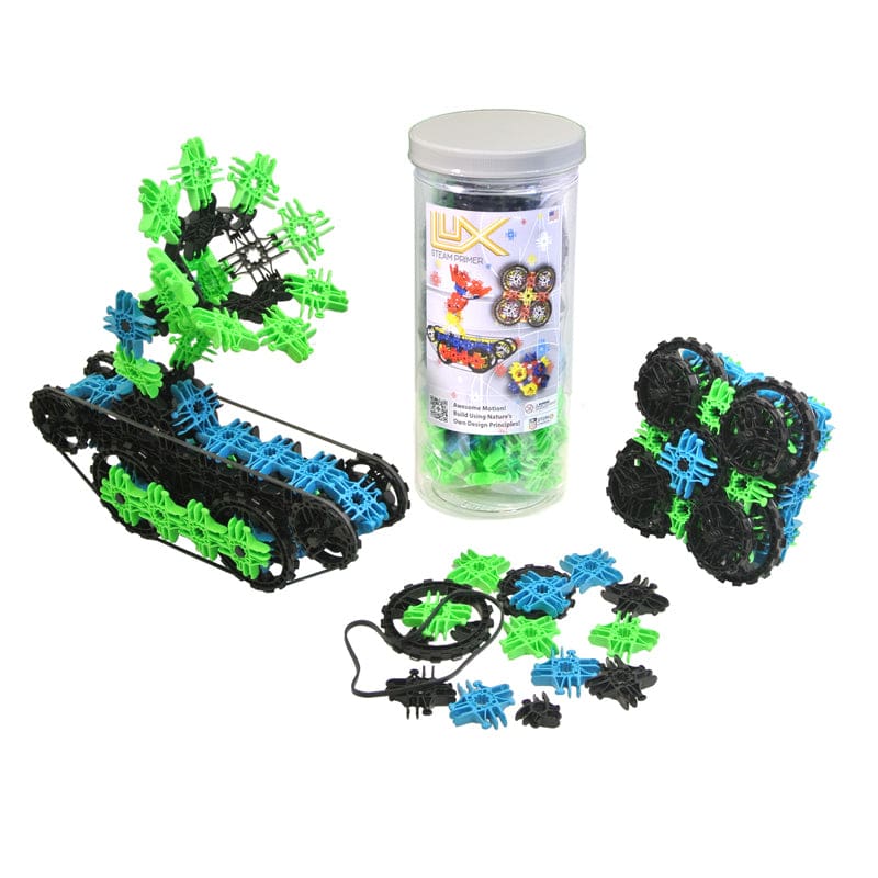 Lux Blox Steam Primer Set Neon - Blocks & Construction Play - Lux Blox LLC