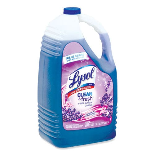 LYSOL Brand Clean And Fresh Multi-surface Cleaner Lavender And Orchid Essence 144 Oz Bottle 4/carton - School Supplies - LYSOL® Brand