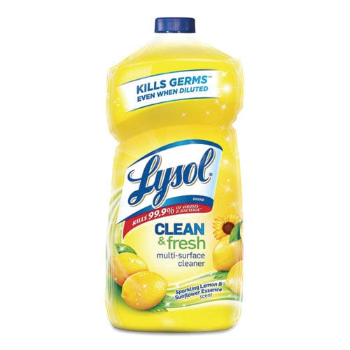 LYSOL Brand Clean And Fresh Multi-surface Cleaner Lavender And Orchid Essence 144 Oz Bottle 4/carton - School Supplies - LYSOL® Brand