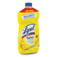 LYSOL Brand Clean And Fresh Multi-surface Cleaner Sparkling Lemon And Sunflower Essence Scent 40 Oz Bottle - School Supplies - LYSOL® Brand