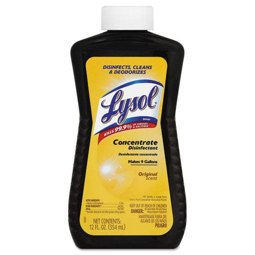 LYSOL Brand Concentrate Disinfectant 12 Oz Bottle 6/carton - School Supplies - LYSOL® Brand