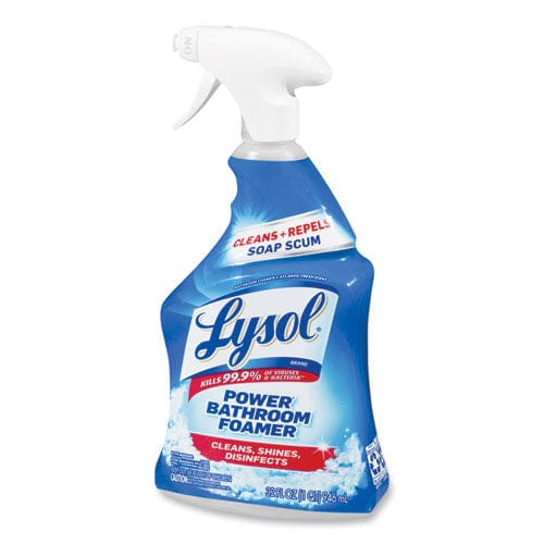 LYSOL Brand Disinfectant Power Bathroom Foamer Liquid Atlantic Fresh 32 Oz Spray Bottle - School Supplies - LYSOL® Brand