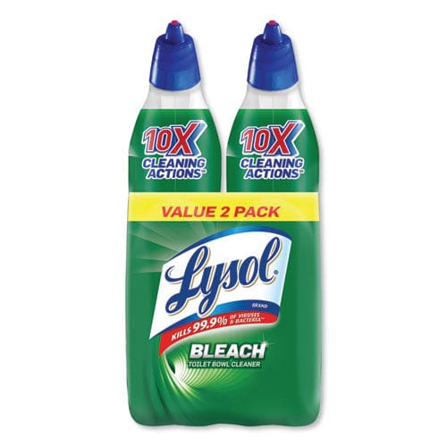 LYSOL Brand Disinfectant Toilet Bowl Cleaner With Bleach 24 Oz 2/pack - Janitorial & Sanitation - LYSOL® Brand