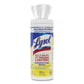 LYSOL Brand Disinfecting Wipes 7 X 7.25 Lemon And Lime Blossom 35 Wipes/canister - School Supplies - LYSOL® Brand