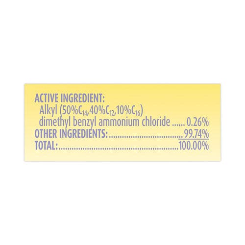 LYSOL Brand Dual Action Disinfecting Wipes 7 X 7.5 Citrus White/purple 75/canister 6/carton - School Supplies - LYSOL® Brand