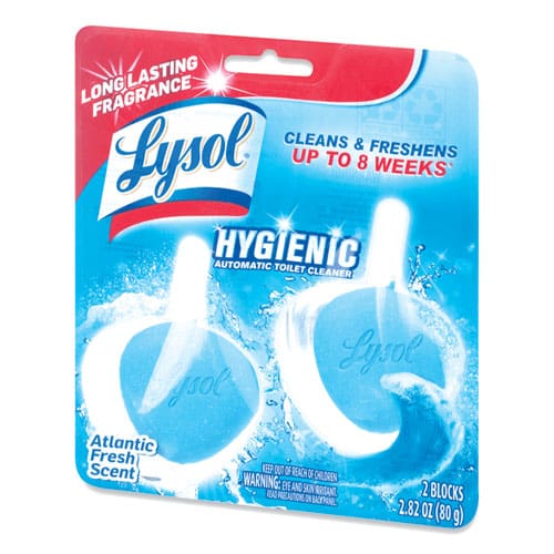 LYSOL Brand Hygienic Automatic Toilet Bowl Cleaner Atlantic Fresh 2/pack - Janitorial & Sanitation - LYSOL® Brand