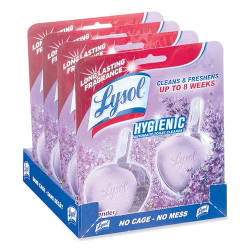 LYSOL Brand Hygienic Automatic Toilet Bowl Cleaner Cotton Lilac 2/pack - Janitorial & Sanitation - LYSOL® Brand