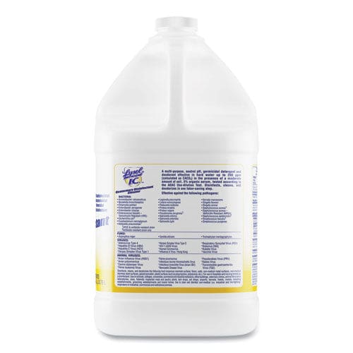 LYSOL Brand I.C. Quaternary Disinfectant Cleaner 1gal Bottle 4/carton - School Supplies - LYSOL® Brand I.C.™