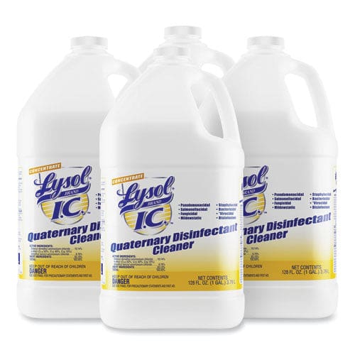 LYSOL Brand I.C. Quaternary Disinfectant Cleaner 1gal Bottle 4/carton - School Supplies - LYSOL® Brand I.C.™