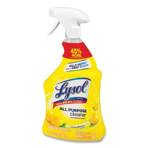 LYSOL Brand Ready-to-use All-purpose Cleaner Lemon Breeze 32 Oz Spray Bottle - School Supplies - LYSOL® Brand