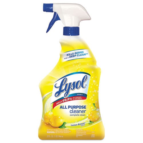 LYSOL Brand Ready-to-use All-purpose Cleaner Lemon Breeze 32 Oz Spray Bottle - School Supplies - LYSOL® Brand