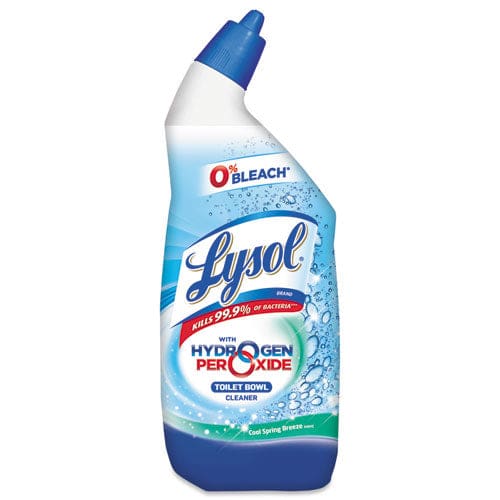 LYSOL Brand Toilet Bowl Cleaner With Hydrogen Peroxide Ocean Fresh 24 Oz Angle Neck Bottle 2/pack 4 Packs/carton - Janitorial & Sanitation -