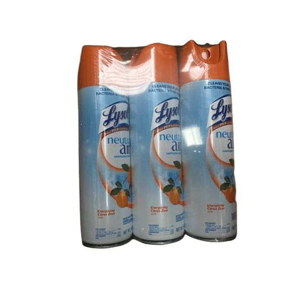 Lysol Neutra Air Sanitizing Spray, 3 pk./16 oz. - ShelHealth.Com