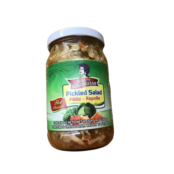 Madame Gougousse Pickled Salad (Pikliz - Repollo) 16 oz - ShelHealth.Com