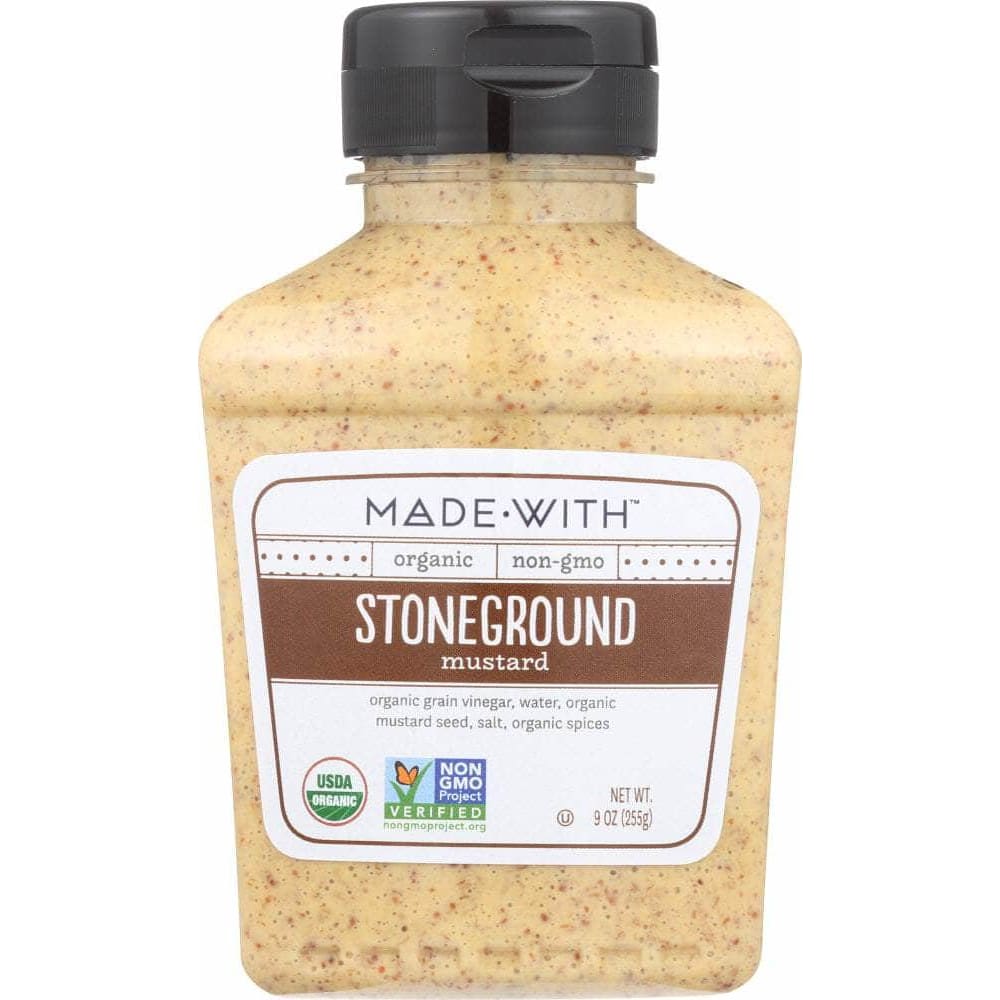 Made With Made With Organic Stoneground Mustard, 9 oz