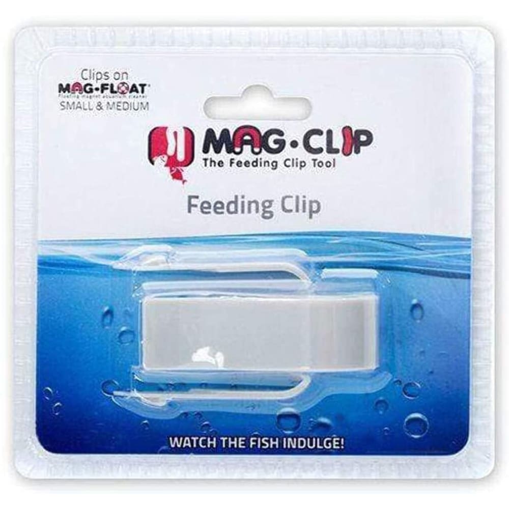 Mag-Float Mag-Clip Feeding Clip White Small-Medium - Pet Supplies - Mag-Float
