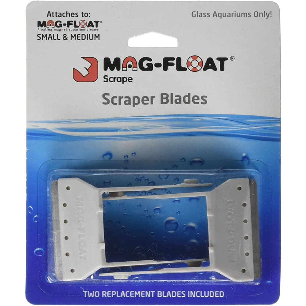 Mag-Float Scraper Blades for Floating Magnet Glass Aquarium Cleaner 2 Pack Small Medium - Pet Supplies - Mag-Float