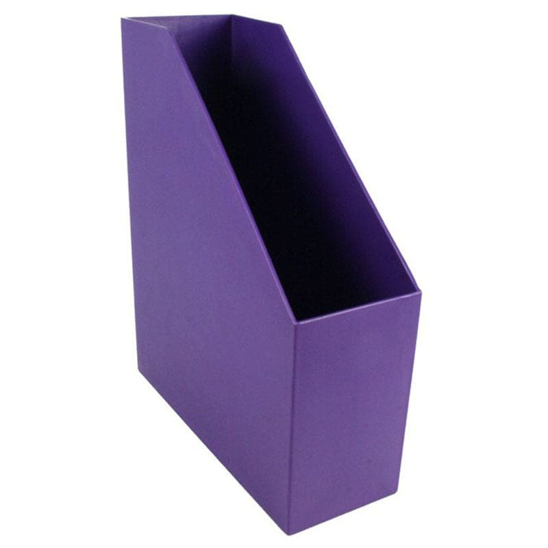 Magazine File Purple 9.5X3.5X11.5 (Pack of 6) - Storage Containers - Romanoff Products