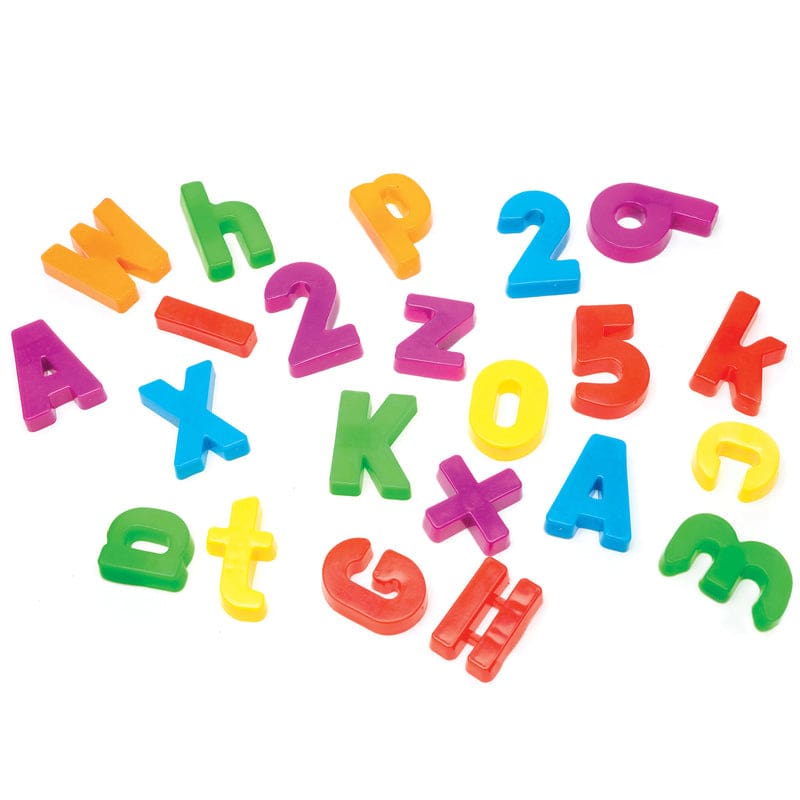 Magnetic Alphabet & Numbers 99 Pcs (Pack of 2) - Magnetic Letters - Learning Resources