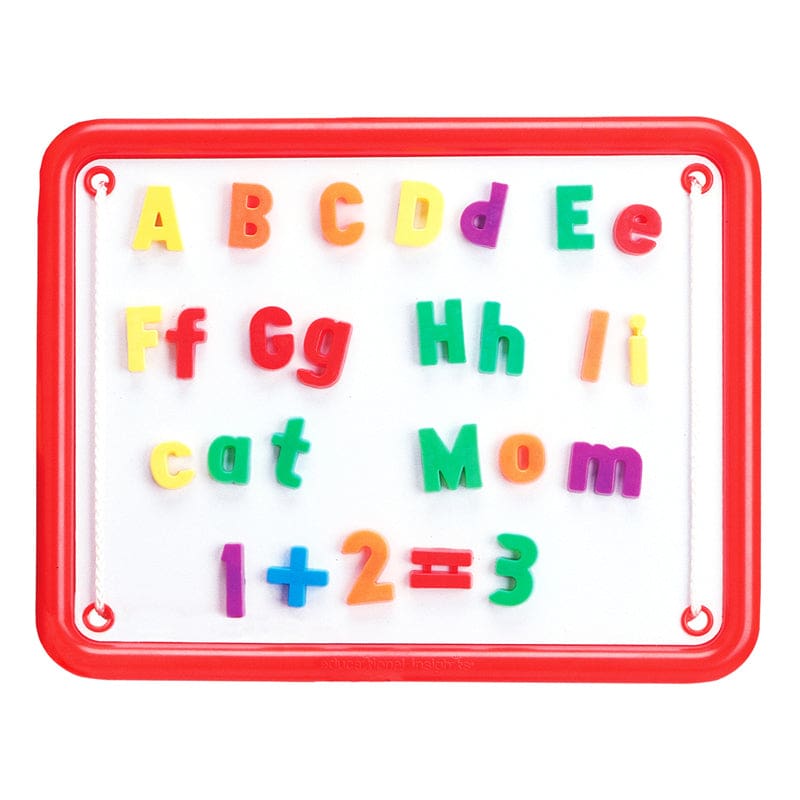 Magnetic Alphaboard 100Pcs 11 X 14 Board - Magnetic Letters - Learning Resources