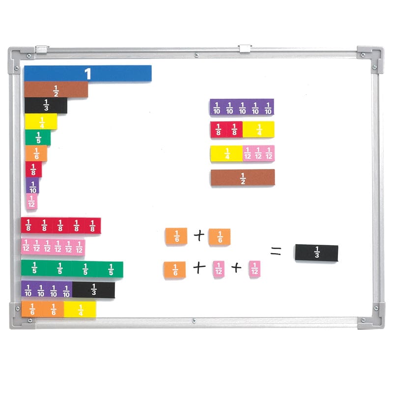 Magnetic Fraction Tiles (Pack of 3) - Fractions & Decimals - Learning Advantage