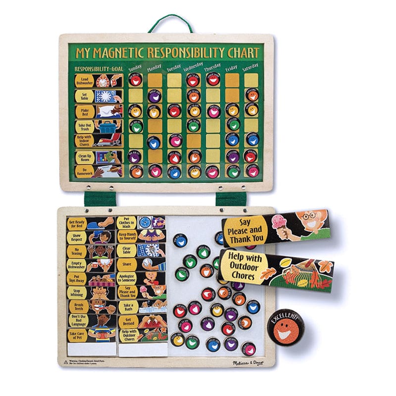 Magnetic Responsibility Chart - Incentive Charts - Melissa & Doug