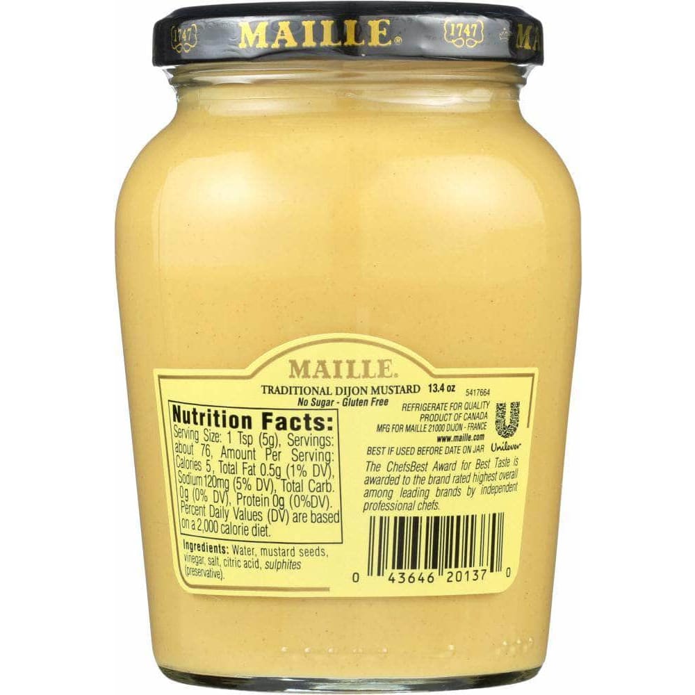 Maille Maille Traditional Dijon Originale Mustard, 13.4 oz