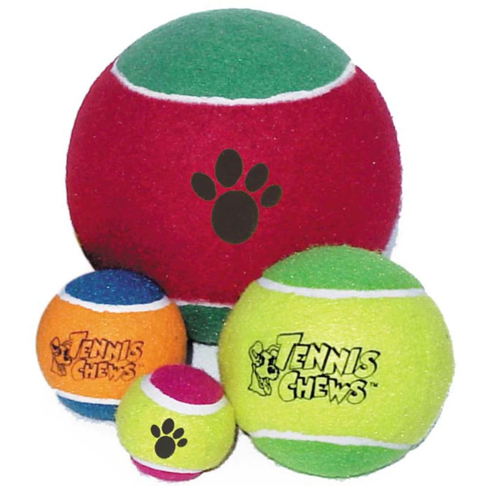 Mammoth Pet Products Tennis Ball Dog Toy Assorted Extra-Large 6 in - Pet Supplies - Mammoth Pet