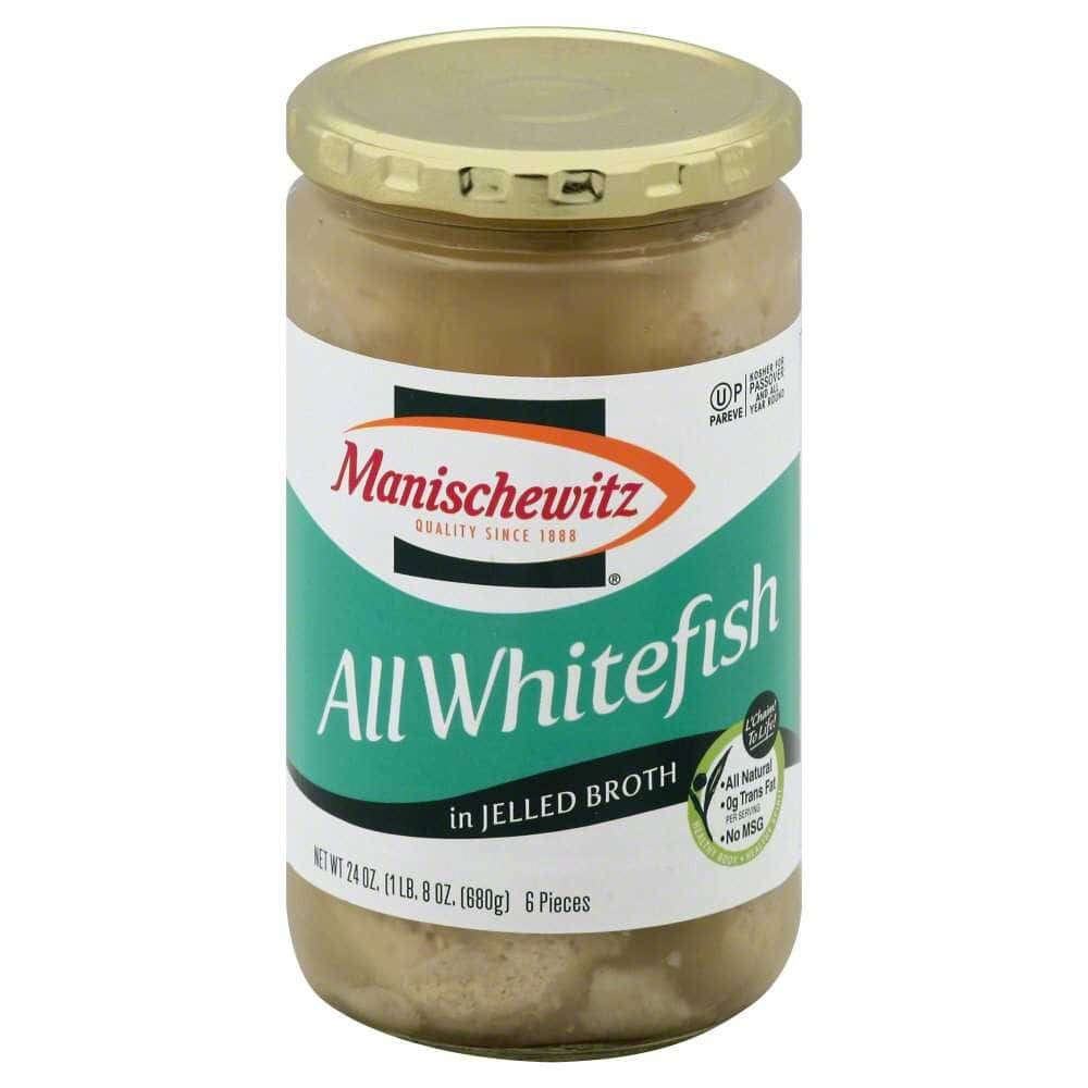 Manischewitz Manischewitz  All Whitefish in Jelled Broth, 24 Oz