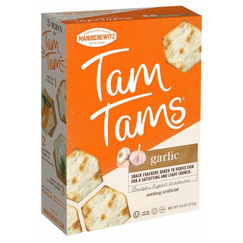 MANISCHEWITZ Manischewitz Cracker Snk Tamtam Grlc, 9.6 Oz