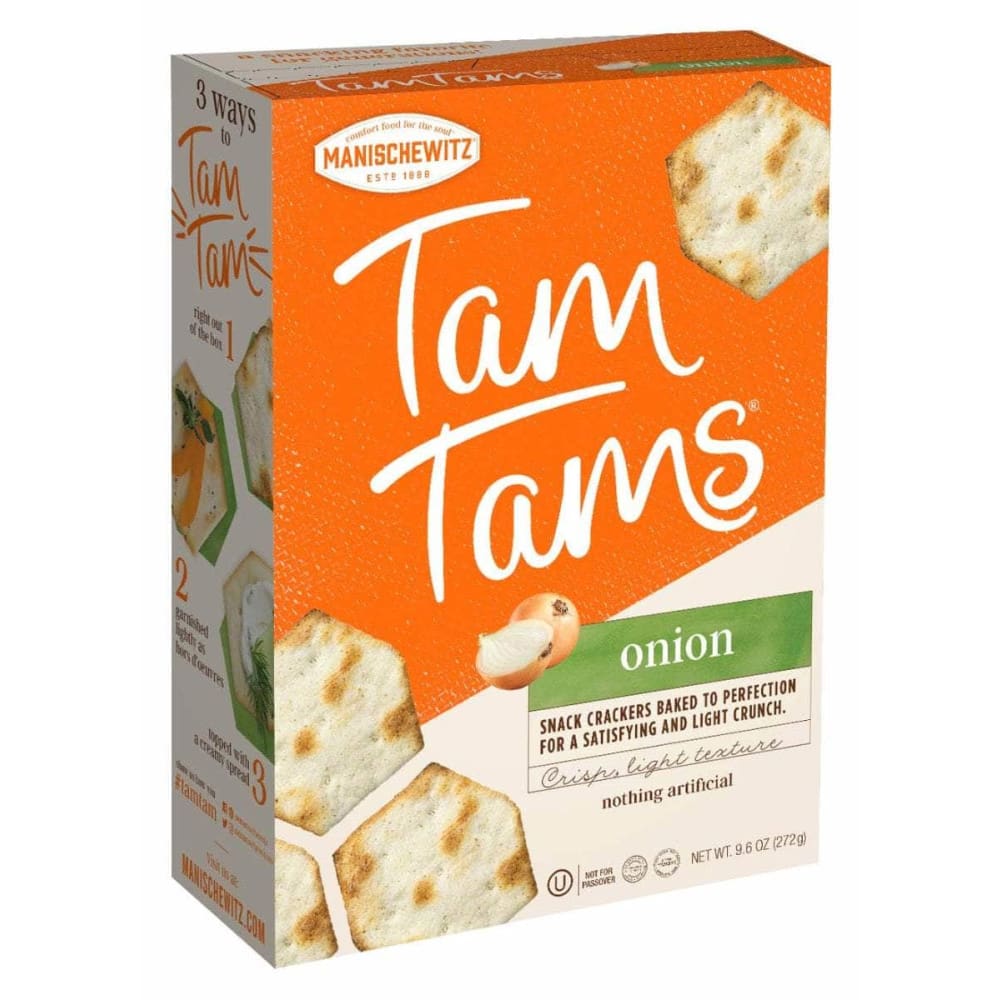 MANISCHEWITZ Manischewitz Cracker Snk Tamtam Onion, 9.6 Oz