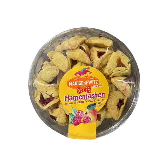 ManisChewitz Hamentashen Raspberry Variety Pack Apricot 44 oz. - ManisChewitz