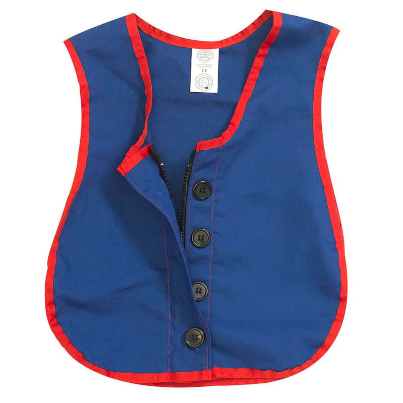 Manual Dexterity Button Zipper Vest - Gross Motor Skills - Childrens Factory