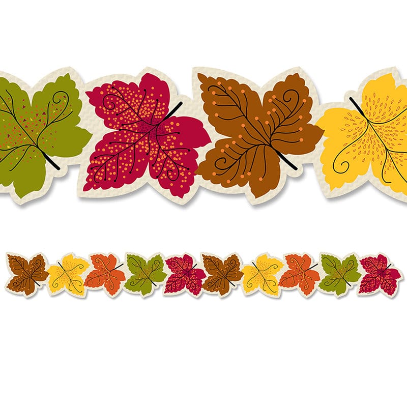 Maple Leaves Border (Pack of 8) - Border/Trimmer - Creative Teaching Press