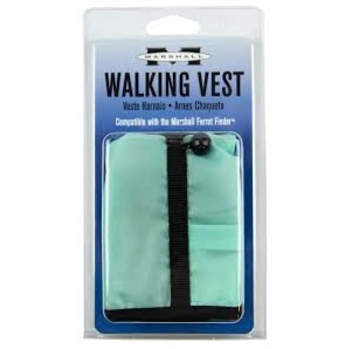 Marshall Pet Products Ferret Finder Walking Vest Green Large - Pet Supplies - Marshall