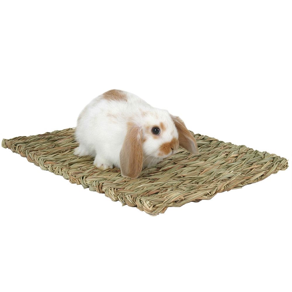 Marshall Pet Products Woven Grass Mat for Small Animals Yellow - Pet Supplies - Marshall