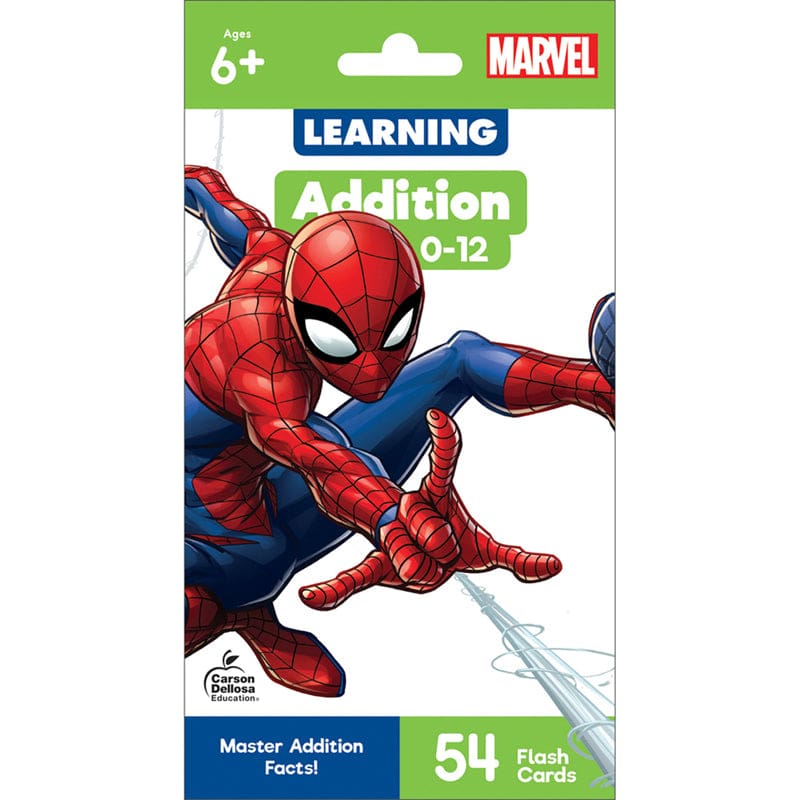Marvel Addition 0-12 Flash Cards (Pack of 12) - Flash Cards - Carson Dellosa Education