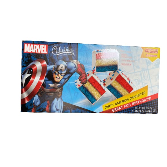 Marvel Marvel CakeBites , Various Choice, 4 x 2 oz.