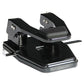 Master 40-sheet Heavy-duty High-capacity Two-hole Punch 9/32 Holes Padded Handle Black - Office - Master®