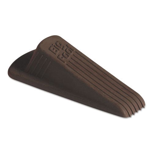 Master Caster Big Foot Doorstop No-slip Rubber 2.25w X 4.75d X 1.25h Brown 12/box - Janitorial & Sanitation - Master Caster®