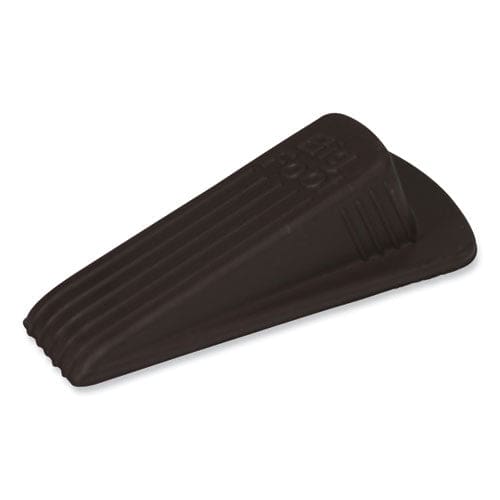 Master Caster Big Foot Doorstop No Slip Rubber Wedge 2.25w X 4.75d X 1.25h Brown - Janitorial & Sanitation - Master Caster®