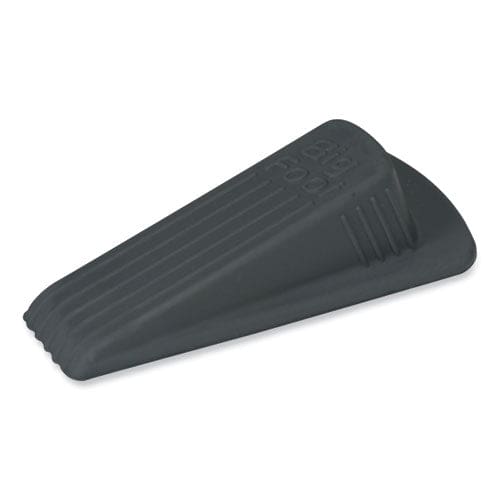 Master Caster Big Foot Doorstop No Slip Rubber Wedge 2.25w X 4.75d X 1.25h Gray 2/pack - Janitorial & Sanitation - Master Caster®