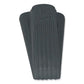 Master Caster Big Foot Doorstop No Slip Rubber Wedge 2.25w X 4.75d X 1.25h Gray - Janitorial & Sanitation - Master Caster®