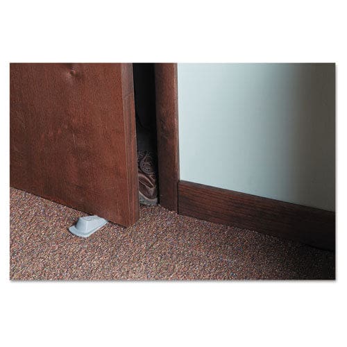 Master Caster Big Foot Doorstop No Slip Rubber Wedge 2.25w X 4.75d X 1.25h Gray - Janitorial & Sanitation - Master Caster®