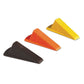 Master Caster Giant Foot Doorstop No-slip Rubber Wedge 3.5w X 6.75d X 2h Safety Orange - Janitorial & Sanitation - Master Caster®