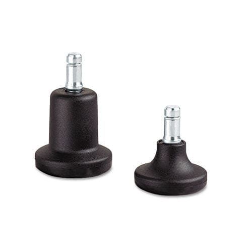 Master Caster Low Profile Bell Glides Grip Ring Type B Stem 2 X 1.38 Glide Matte Black 5/set - Furniture - Master Caster®