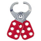 Master Lock Steel Lockout Hasp Steel/vinyl 2.37 Silver/red - Janitorial & Sanitation - Master Lock®