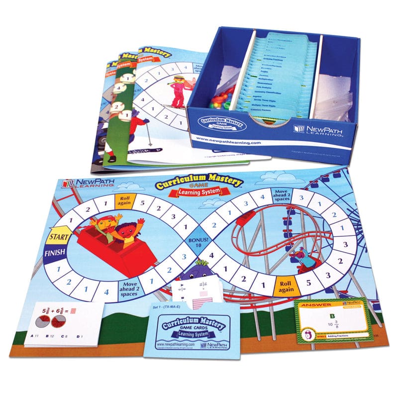 Mastering Math Skills Games Class Pack Gr 5 - Math - Newpath Learning