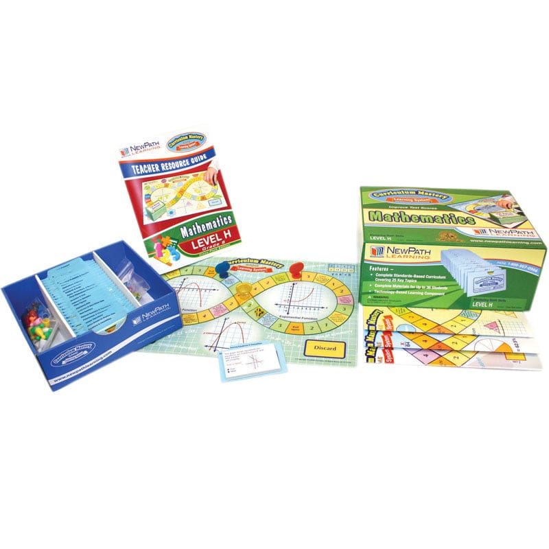 Mastering Math Skills Games Class Pack Gr 8 - Math - Newpath Learning