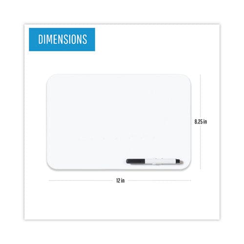 MasterVision Dry Erase Lap Board 11.88 X 8.25 White Surface - School Supplies - MasterVision®